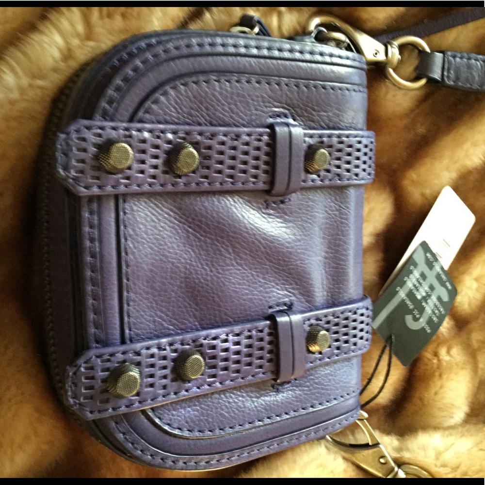 She + Lo light purple shoulder bag